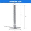 014973239640 Elevator Bolts Zinc, 1/4-20 x 2 Flat Head Elevator