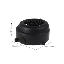 Ciieeo 125cc/150cc Cooling Fan Covers for Scooter Go Kart Motor Scooter Engine Fan Cap Plastic Protector Enhance Cooling Efficiency