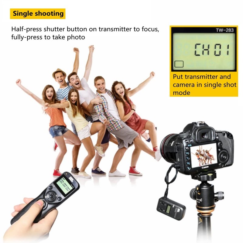 Camera Remote Shutter Release Pixel TW283-S1 Pro Remote Shutter Release