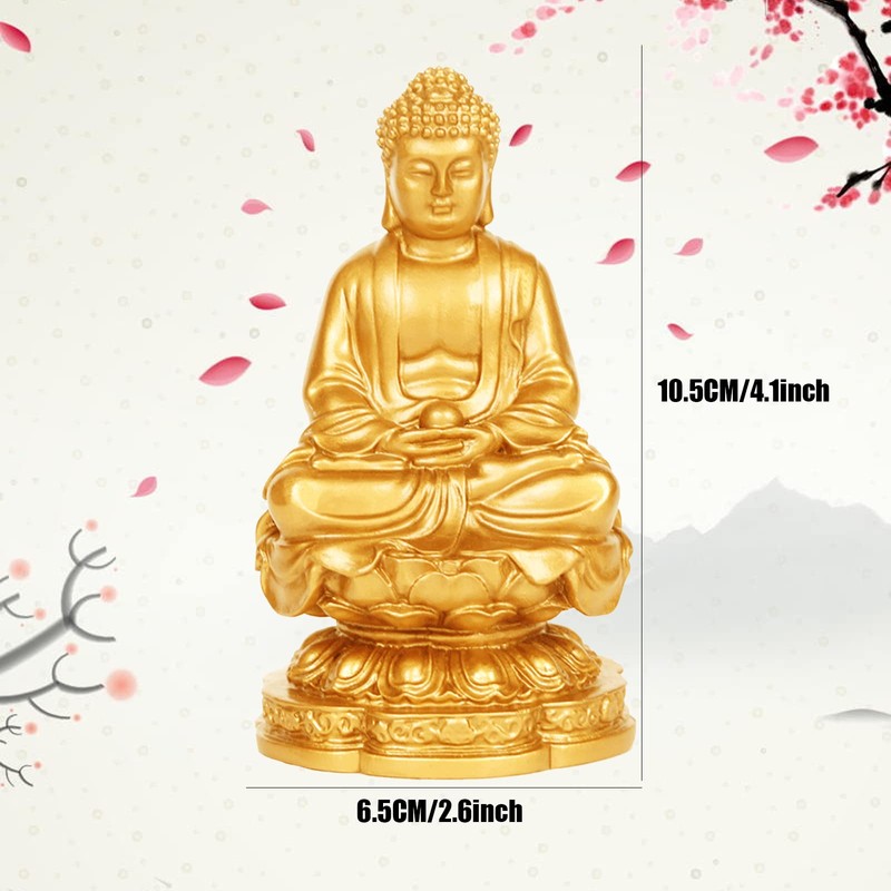 Buddha Buddha Statue Nyorai Statue Sitting Statue Object Amulet Luck
