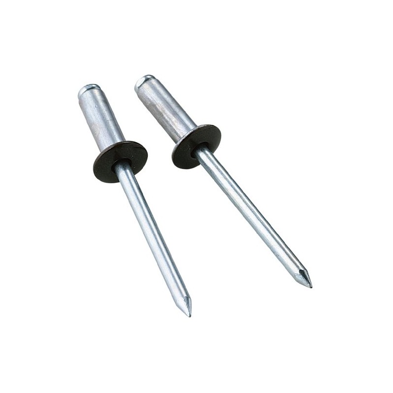 Niigata Seiki SK SK-529BK Color Blind Rivets, Black, 20 Pieces,