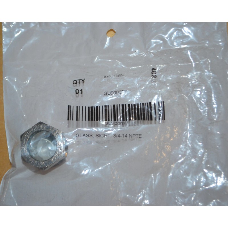 Trane ~ GLS00077 ~ Sight Glass , 3/4 - 14