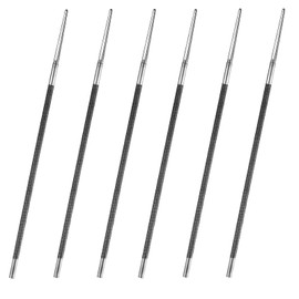 Chainsaw File, Pack of 6 Round Files for Chainsaws, Chainsaw Files, for Manual Sharpening of Saw Chains, 5.5 mm