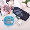 Sinzip 4 Pieces Mini Zipper Nylon Mesh Pouch, Mesh Cosmetic