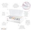 Liflicon 50 Disposable Cotton Face and Body Towels Dry Wipes