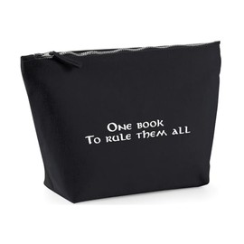 Hippowarehouse One Book to Rule Them All Printed Make up Cosmetic wash Bag 18x19x9cm