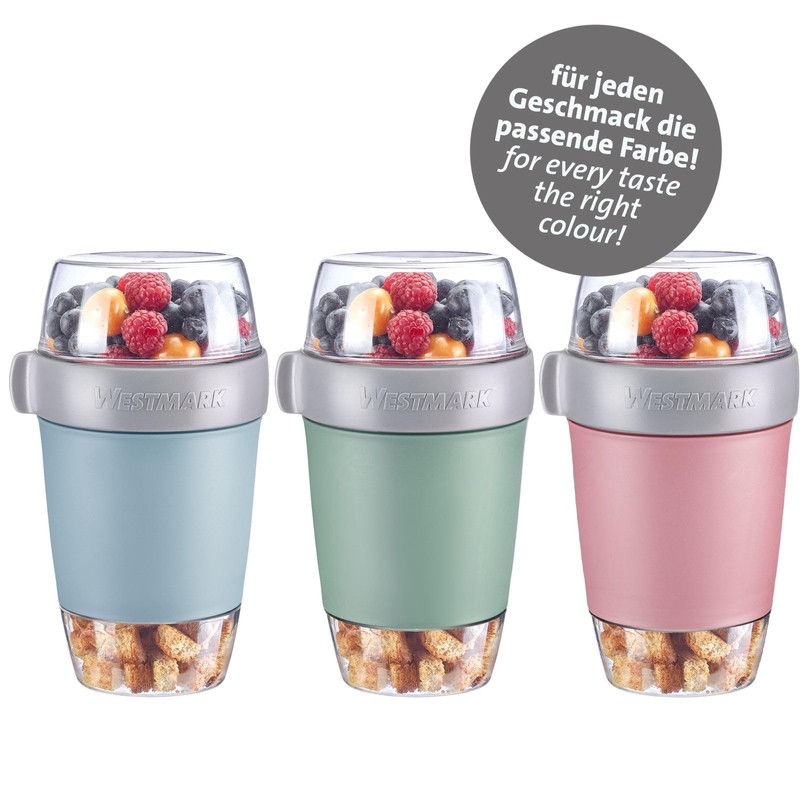 Westmark Large Lunch Pot Set - 3 Leakproof Compartments -