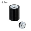 sourcing map 8Pcs 15 x 20mm M4 Thread Female Rubber