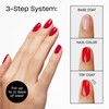 OPI Infinite Shine Self Looove | Sheer Bright Red Shimmer