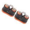 2PCS Cam Cleat Ball Bearing Marine Boat Fast Entry Rope