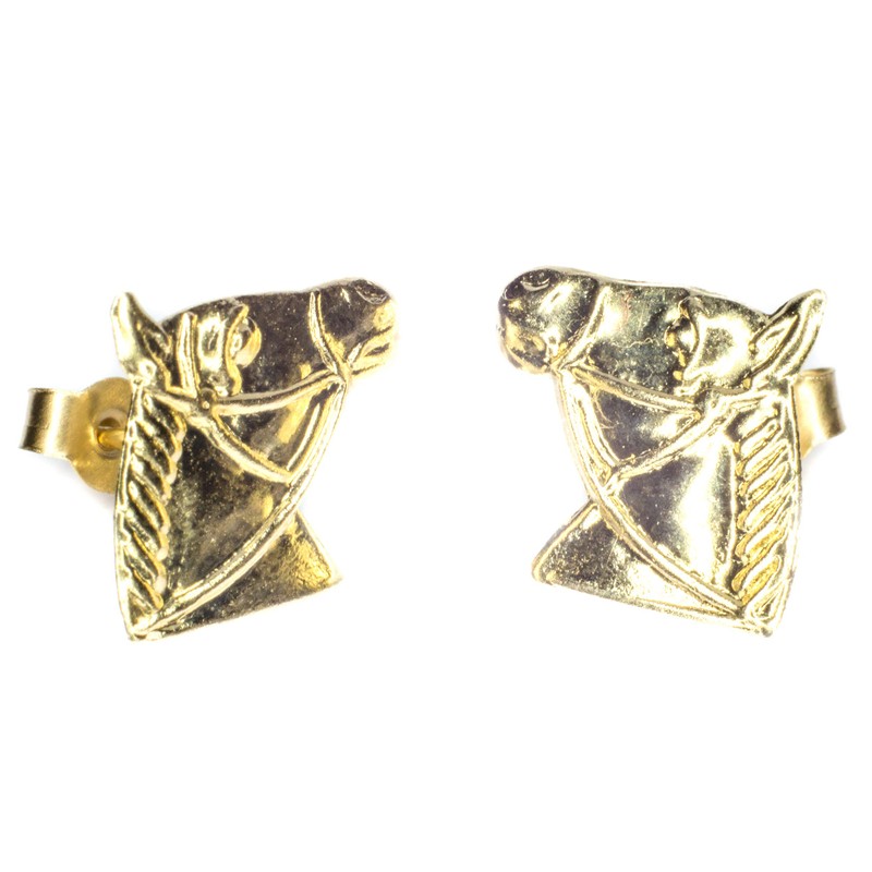 Arranview Jewellery Horse Head Stud Earring – 9ct Gold