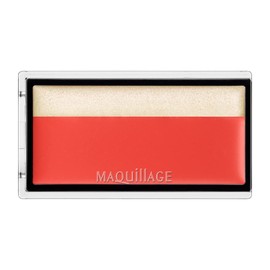 Maquillage Dramatic Cheek Color (Cream) OR423 Mango Sorbet Highlights Cream Cheek Hard to Stick to Mask, 0.07 oz (2 g)