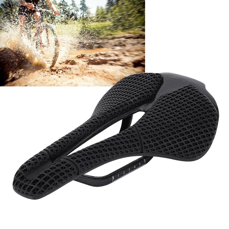 Carbon Fiber Bicycle Saddle Streamlined Design Mountain Bike Road Bike