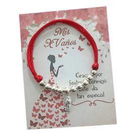 30 Pulseras Virgen Decenario Recuerdo Para Xv Años