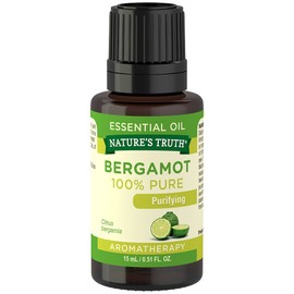 Nature's Truth Vitamins Bergamot Essential Oil, Bergamot, 0.51 Fluid Ounce