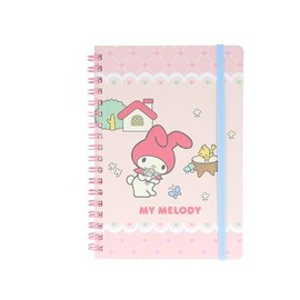 Sunstar Stationery S2643138 Sanrio Character Notebook, Ring Notebook, B6, New Life Collection, My Melody