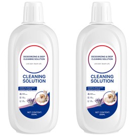 Floor Cleaner 1000ml Lavender Scent Compatible with Tineco Cleaning Solution, Residue & Streak Free, Suitable for All Robot Vacuum Cleaners and Wireless Wet Dry Dual-Use Vacuum Cleaners (Lavender)