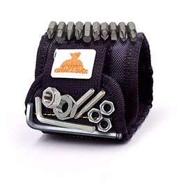 Kangaroobands Magnetic Wristband Cuff | 15 Super Strong Magnet Wristbands for Holding Tools, Screws, Drill Bits, Nails | Cool Tool Handy Gift Ideas for Men/Father Husband Dad Mechanic DIY Boyfriend