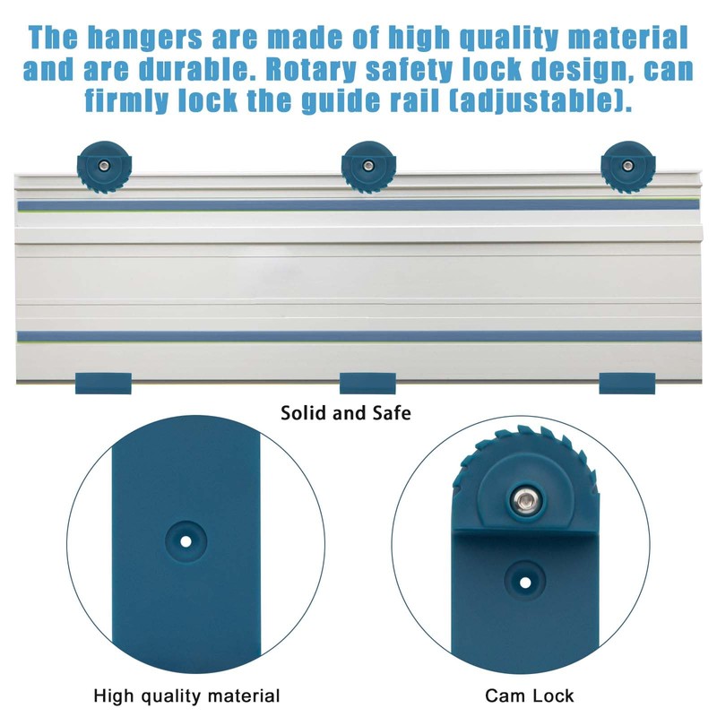 Wood Track Rack Systems for Mounting,for Guide Rail, Guide Rail