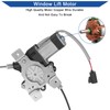 Obaee Rear Left Driver Side Power Window Regulator with Motor