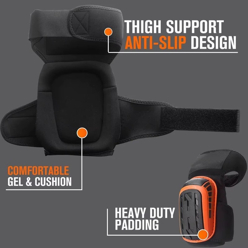 Adjustable EVA Foam Knee Pads for Work and Gardening –