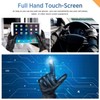 Alepo Genuine Sheepskin Leather Gloves for Men, Winter Warm Touchscreen