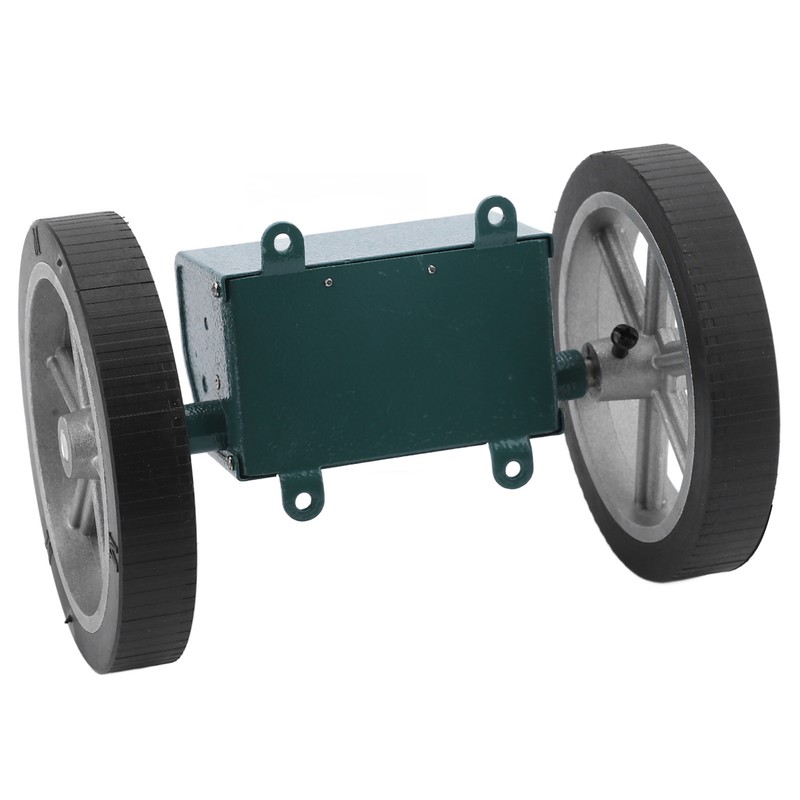 Green Digital Rolling Meter Counter 5 Digit Simple Mechanism Clear