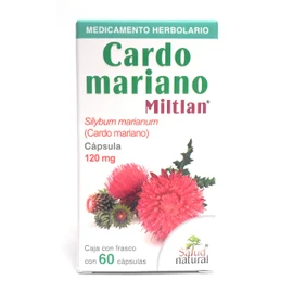 SALUD NATURAL Cardo Mariano Miltan - 60 capsulas