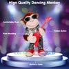 SWTOIPIG Dancing Monkey Plush Toy Singing Dance Monkey Shape Toy