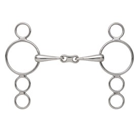 Shires Dutch Gag with French Link-As supplied 6"