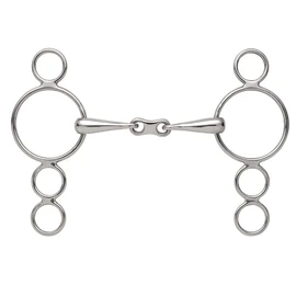 Shires Dutch Gag with French Link-As supplied 6"