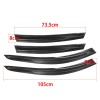 Geartronics For 2007-12 Nissan Altima Sedan Window Vent Visors Wind