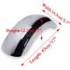 JMCHstore 2 Universal Mini bike Chrome Fender for Monster Mega