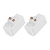 Pispoer Hanging Sealing Plug for Duct Rail, Easy Installation, No