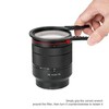 JJC 2 Piece Camera Lens Filter Wrench Kit, Filter Removal