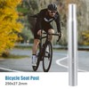 X AUTOHAUX 27.2x250mm Bicycle Seat Post Seat Tube with Scale