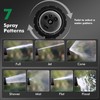 RESTMO Heavy Duty Hose Nozzle, Metal Garden Water Hose Sprayer