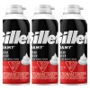 Gillette Pack of 3 New Gillette Foamy Shave Foam cream