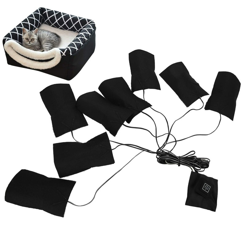 Brrnoo USB Vest Heating Pad, 8 in 1 Electric Heating