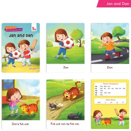 Jolly Kids My Phonic Key Words Stories For Kids (Set of 12) | Sight Words and Sentences | Phonics Building | Vowels Sounds | Letter Sounds | English Language Teaching (ELT) | Phonics Books