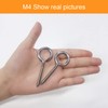 20 Pieces 304 Stainless Steel Screw-in Hooks, Hook Bolt Screw
