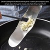 3pcs Set Garlic Crusher Garlic Press Dishwasher Safe, Stainless Steel