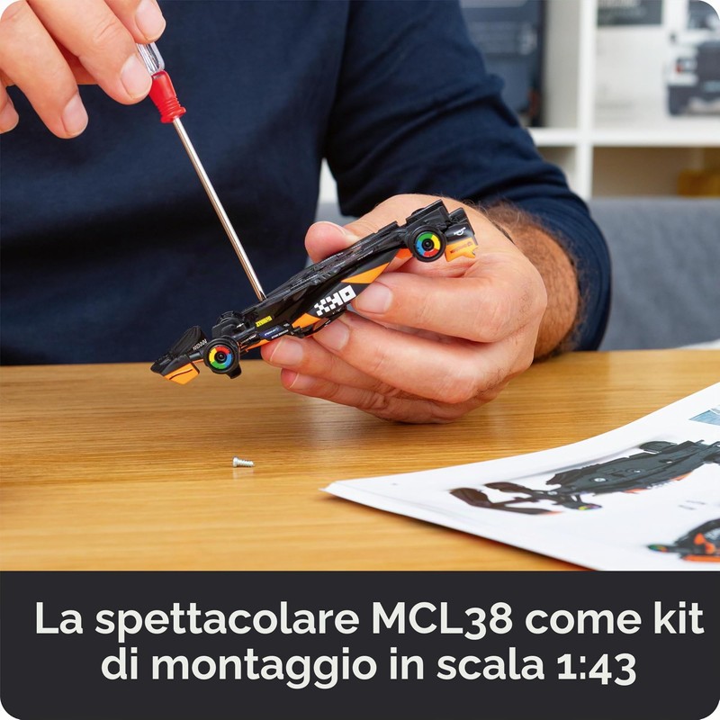 FRANZIS McLaren Racing 67391 - Calendario dell'Avvento 2025, modello in
