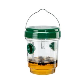 1pc Wasp Traps Outdoor Hanging, Solar Bee Traps for Outside, Carpenter Bees
