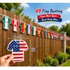 49 Countries Flags Banner Garland - International World Flag String