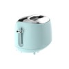 Brentwood Appliances Cool-Touch 2-Slice Retro Toaster with Extra-Wide Slots (Blue)
