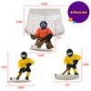 Hockey FaceOff DecoSet Cake Decoration