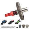 Metal Slipper Gear Set, 91T Differential Upgrade Parts Metal Gear