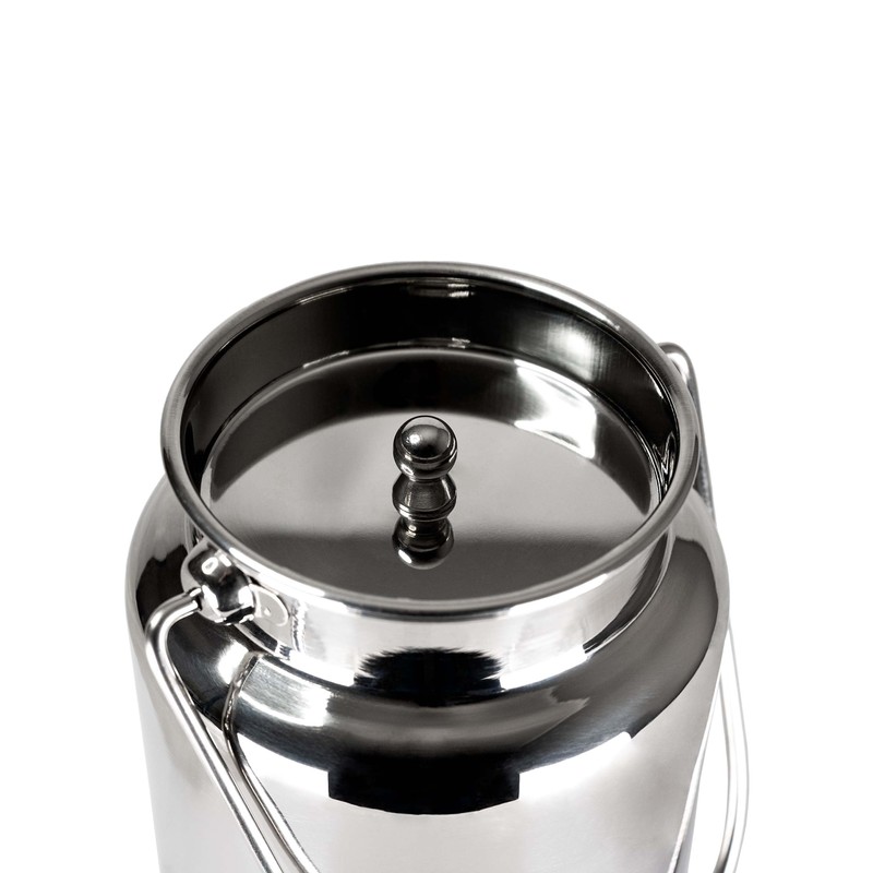 kaese-selber.de - Milk Jug Premium 1 Litre (Stainless Steel)