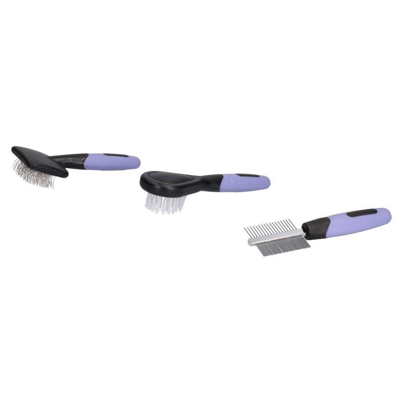 AB Tools Small Animal Mini Grooming Kit Brush,Comb, Cutters Guinea,Rabbit,Hamster,Gerbil